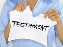 anulare testament